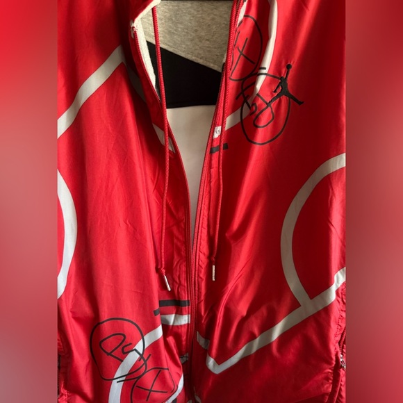 Authentic Air Jordan Men’s REVERSIBLE Hooded Jacket - Picture 5 of 6